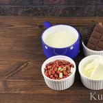 Chocolate fudge: recipe with photo