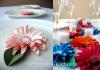 Занаяти цветя: майсторски клас как да направите изкуствени цветя със собствените си ръце (105 снимки)