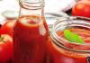 Домашен кетчуп от доматен сок, рецепта как да направите доматено пюре за зимата