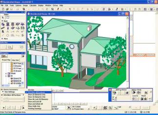Review of programs for designing houses