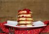 Lush sour milk pancakes with yeast recipe with photo