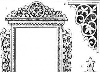 Sketches for wood carving: a selection of interesting ornaments