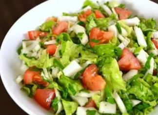 Salad with Chinese cabbage and cucumber and tomato Chinese cabbage egg cucumber tomato