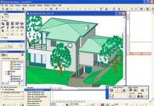 Review of programs for designing houses