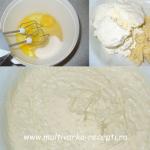 Cottage cheese casserole with porridge in a slow cooker