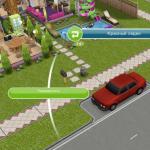 Collect income from driving Sims FreePlay