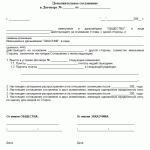 How to write an additional agreement to a contract