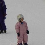 Teaching children to ski Teaching a child to ski