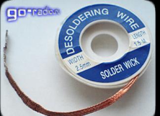 Soldering microcircuits How to desolder microcircuits