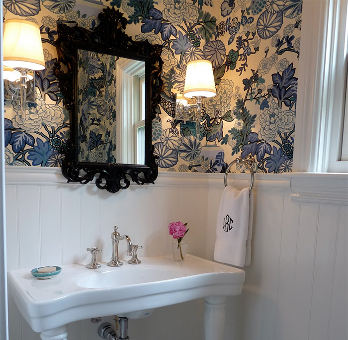 اختيار خلفية قابل للغسل للحمام كيفية اختيار ورق الحائط في الحمام